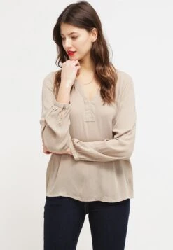 Kaffe Amber - Tunique - Cobblestone