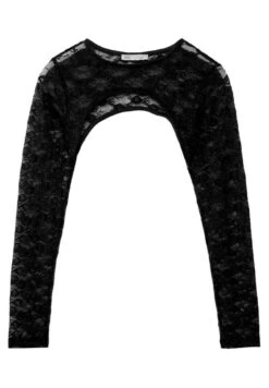 Stradivarius Bolero Mit - T-Shirt À Manches Longues - Black -Defacto Boutique 8a61de4e29b14464b72375cbb5439909