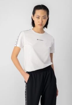 Champion Crewneck - T-Shirt Imprimé - White