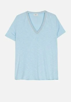 V-Neck In Tevie - T-Shirt Basique - Ciel -Defacto Boutique 8e80060d0f764545afd3b0f3c17fff00