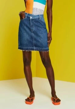 ESPRIT Jupe En Jean - Blue Dark Washed -Defacto Boutique 8f070600c2a54f2aad9e3c750dd52ed1