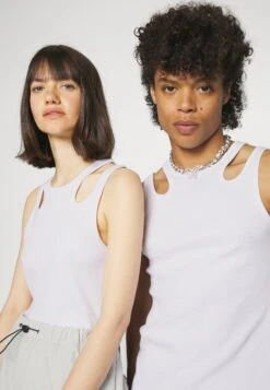 YOURTURN Unisex - Débardeur - White -Defacto Boutique 8ff9e4be9ad0402da2b149f952dd547f