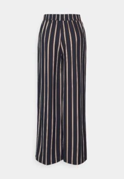 Anna Field Pantalon Classique - Dark Blue/Brown/White