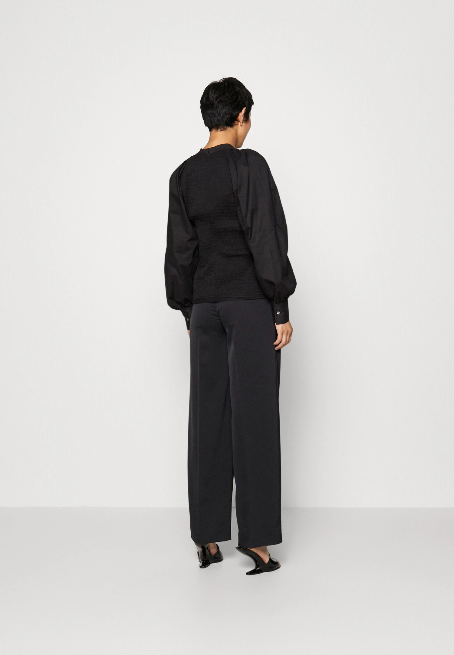 3.1 Phillip Lim Voile - Blouse - Black 3 3.1 Phillip Lim Voile - Blouse - Black – Image 3