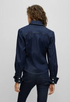 Boss Chemisier - Dark Blue -Defacto Boutique 9276c20a98474687973ee20ac5fbb5ed