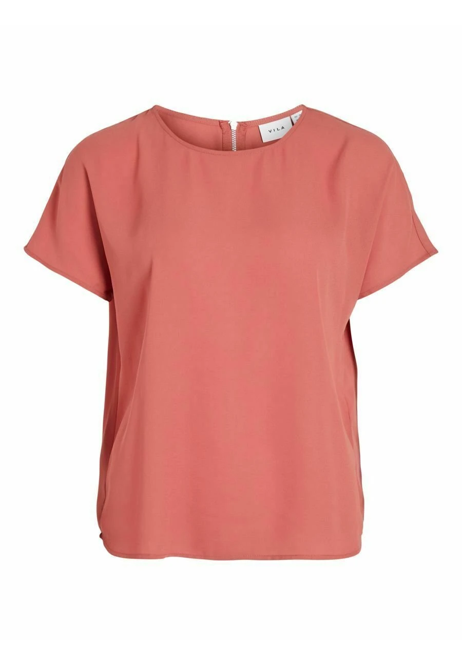Vila Blouse - Dusty Cedar 5 Vila Blouse - Dusty Cedar – Image 5