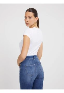 Guess Mit Strass-Logo - T-Shirt Imprimé - Weiß -Defacto Boutique 9a5bc2979dac446aa1b5bb7e57d5bc8d