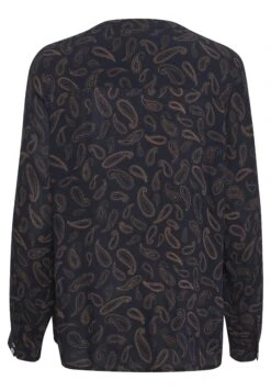 Kaffe Kajaden - Chemisier - Dark Blue Toffee Paisley Print -Defacto Boutique 9b9f407048ab47249c7cee5d4f2fe4da