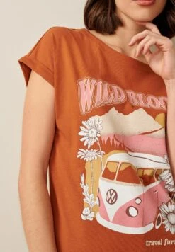 Next Camper Van License Short Sleeve Standard - T-Shirt Imprimé - Rust Brown -Defacto Boutique 9bcdb8f20e9c42b89ad1e0e7749fd695