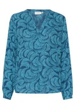 Kaffe Kamarta Tilly - Blouse - Legion Blue Blue Bird Print -Defacto Boutique 9dfa6439588744fda7817d28b4eddac1