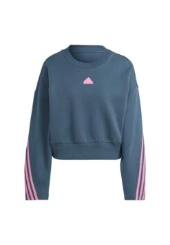 Adidas Sportswear Future Icons Three Stripes - Sweatshirt - Arctic Night -Defacto Boutique 9e8ca00f41df4553914c53f6c15aea37