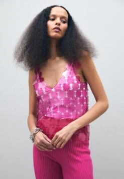 Paco Rabanne Rhodoid - Débardeur - Pink