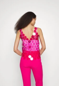 Paco Rabanne Rhodoid - Débardeur - Pink -Defacto Boutique a2e092b28dde4668acea0889178c5564