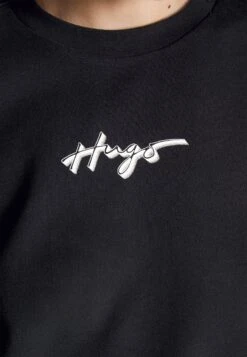 Hugo Easy Crew - Sweatshirt - Black -Defacto Boutique a2e98ef81bd641a1a24bb3be99ee6721