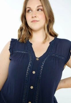 Unifarbene - Débardeur - Navy -Defacto Boutique a7bae52e51b2414398b8c447ad093e5f