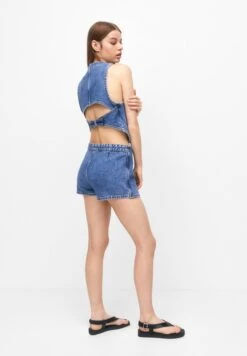 PULL & BEAR Crossover - Jupe Portefeuille - Blue Denim 8 PULL & BEAR Crossover - Jupe Portefeuille - Blue Denim -Defacto Boutique a7e1928e31404d59837c0fc058fb93c6