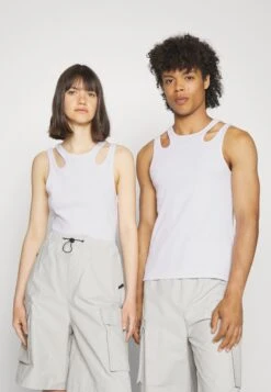 YOURTURN Unisex - Débardeur - White