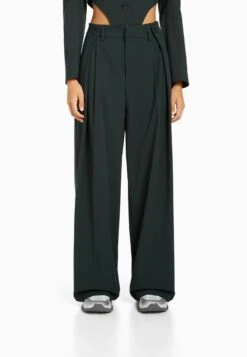 BERSHKA Pantalon Classique - Grey