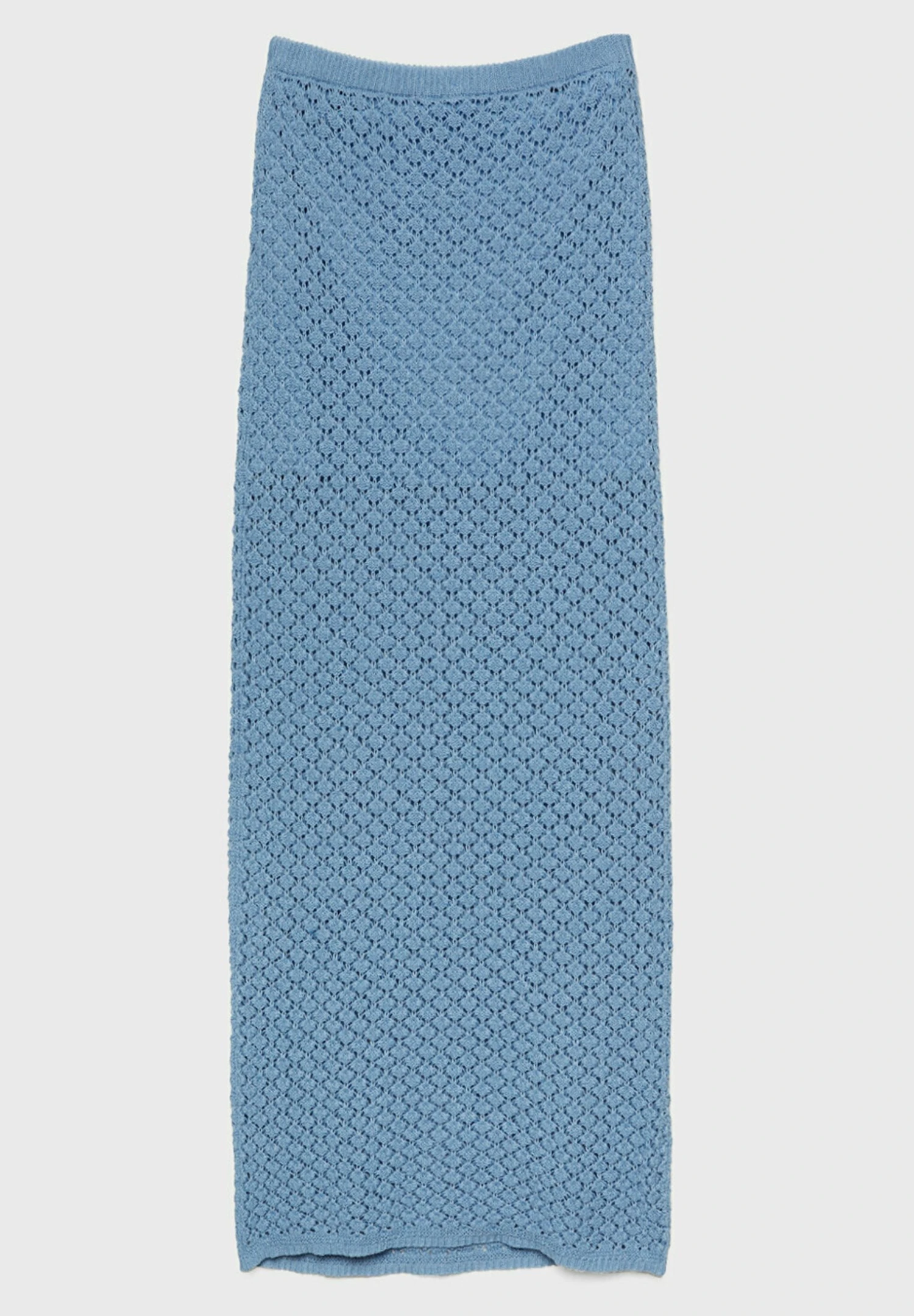 Stradivarius Long Open - Jupe Longue - Royal Blue 8 Stradivarius Long Open - Jupe Longue - Royal Blue – Image 8