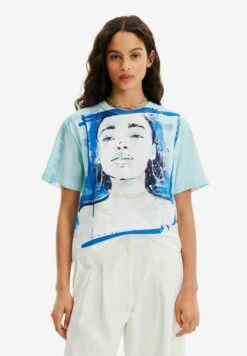 Desigual T-Shirt Imprimé - White