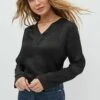 Next V-Neck Standard - Blouse - Black