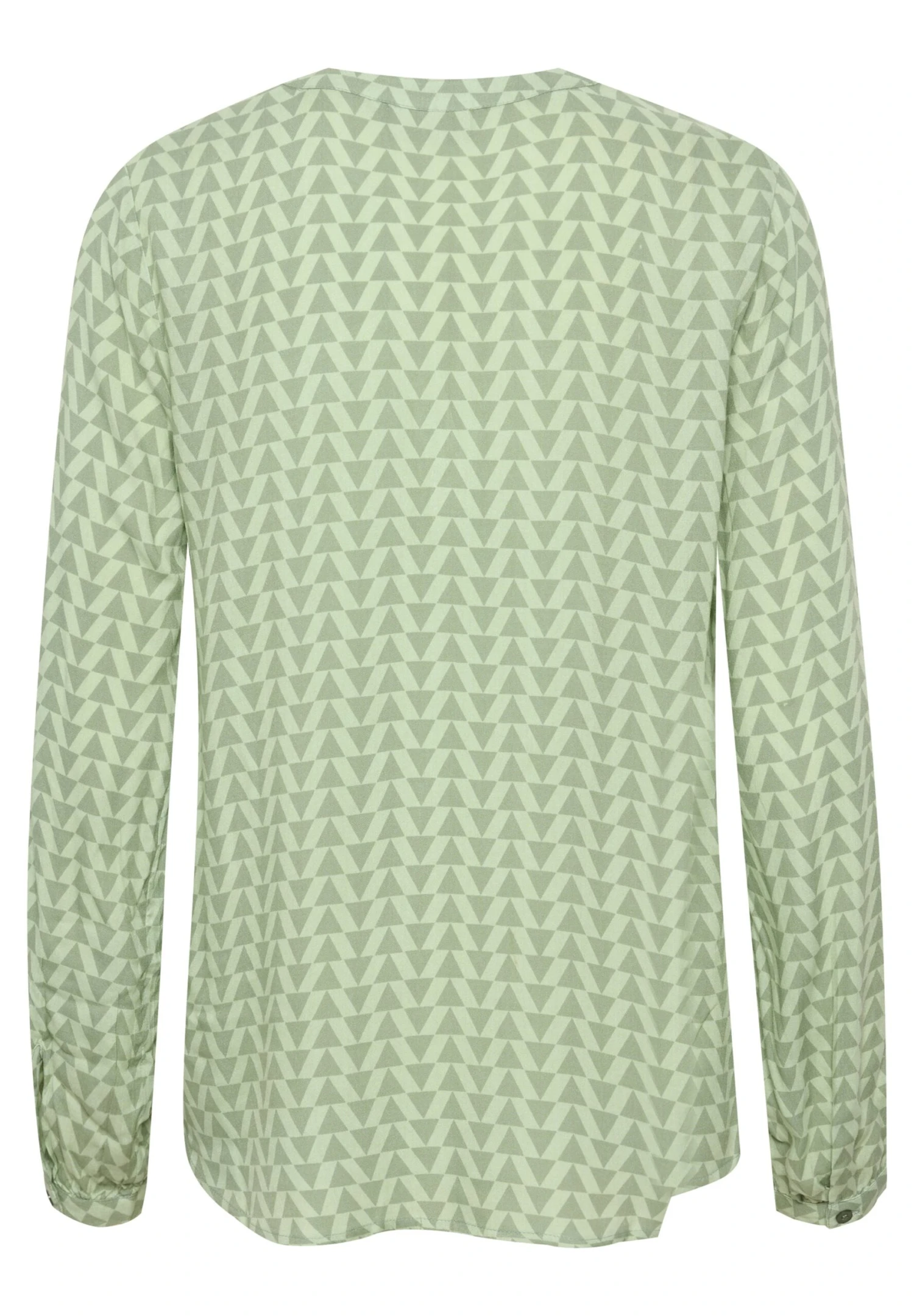 Kaffe Kajalie Bbb - Blouse - Frosty Green Geometric Print 6 Kaffe Kajalie Bbb - Blouse - Frosty Green Geometric Print – Image 6