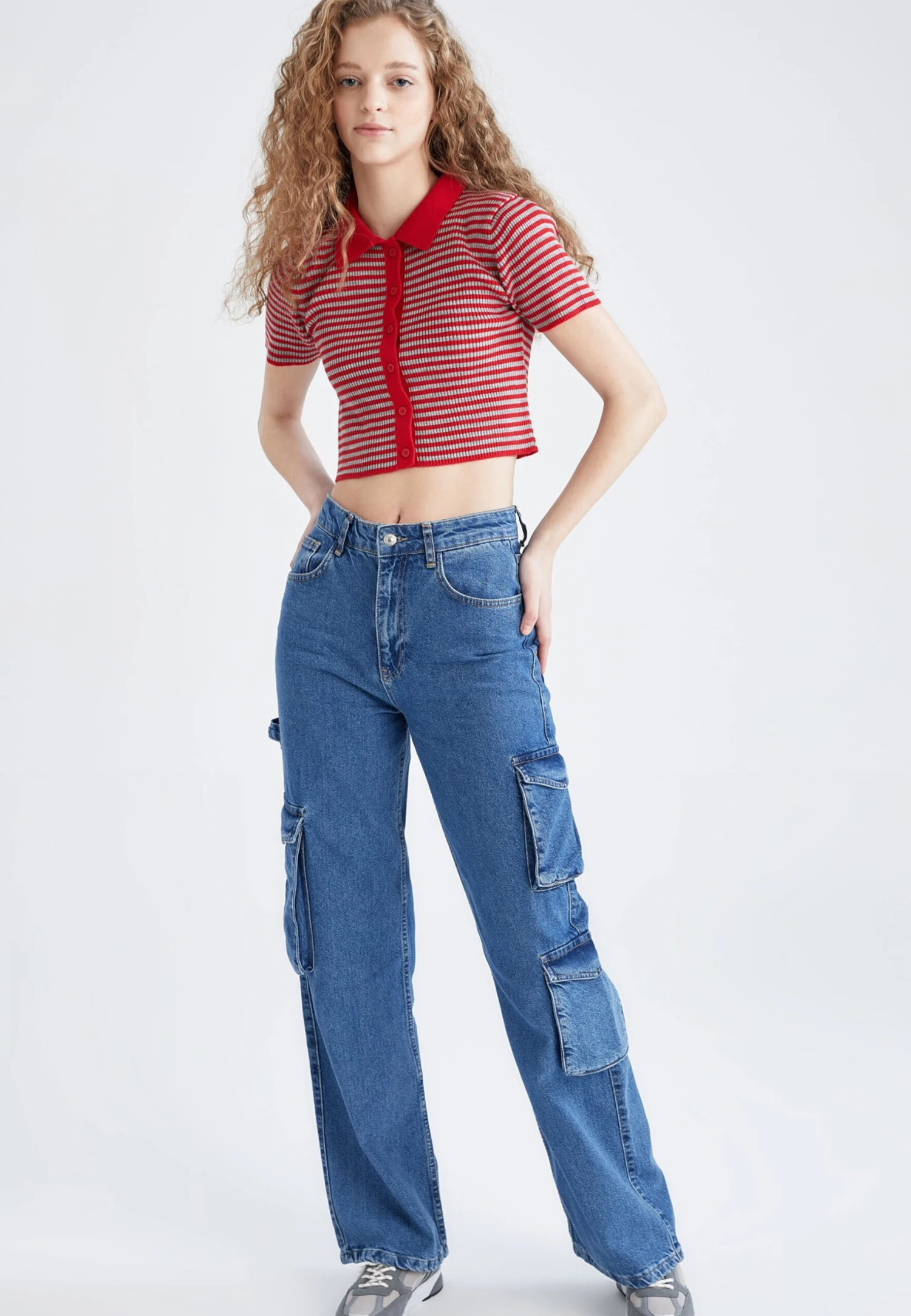 DeFacto Slim Fit - Débardeur - Orange 2 DeFacto Slim Fit - Débardeur - Orange – Image 2