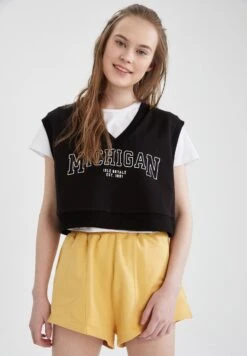 DeFacto Loose Fit - Débardeur - Black