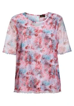 GOLDNER Blouse - Lagoon / Apricot / Patterned -Defacto Boutique c416eab2663f4070bc3f54b66c579401