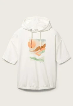 Tom Tailor Mit Kurzen Ärmeln - T-Shirt Imprimé - Whisper White -Defacto Boutique cbbc46c59990466095e34c967ececb1b