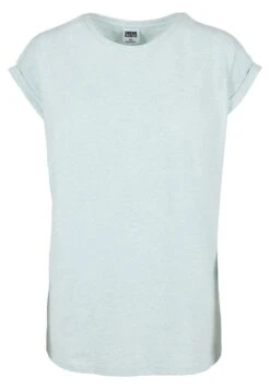 URBAN CLASSICS Ladies Color Melange Extended Shoulder Tee - T-Shirt Basique - Aqua Melange 14 URBAN CLASSICS Ladies Color Melange Extended Shoulder Tee - T-Shirt Basique - Aqua Melange -Defacto Boutique cfab73d48eed46fa9a3579ffe4e389ec