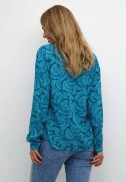 Kaffe Kamarta Tilly - Blouse - Legion Blue Blue Bird Print -Defacto Boutique d0e57c791ef7462c8528ad619afc5797