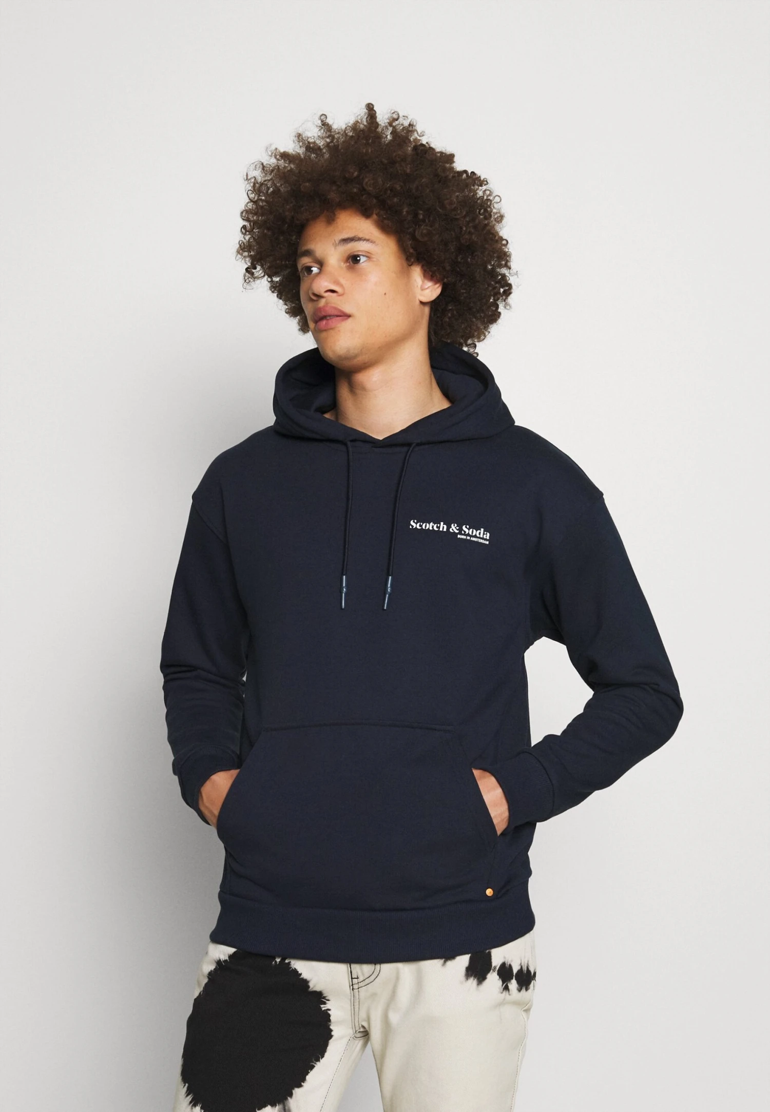 Scotch & Soda Organic Hooded Unisex - Sweat À Capuche - Night 1 Scotch & Soda Organic Hooded Unisex - Sweat À Capuche - Night