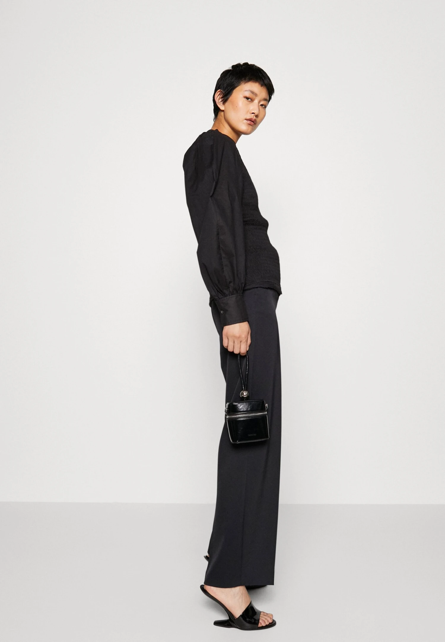 3.1 Phillip Lim Voile - Blouse - Black 4 3.1 Phillip Lim Voile - Blouse - Black – Image 4