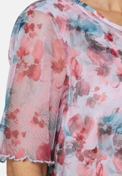 GOLDNER Blouse - Lagoon / Apricot / Patterned -Defacto Boutique d4ba9a22644d4f5785543f90da7c2c7f