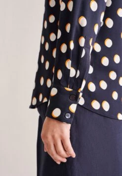 Seidensticker Schwarze Rose - Chemisier - Dark Blue -Defacto Boutique d590cb2440bf4ca79b68d1b74e6387bc