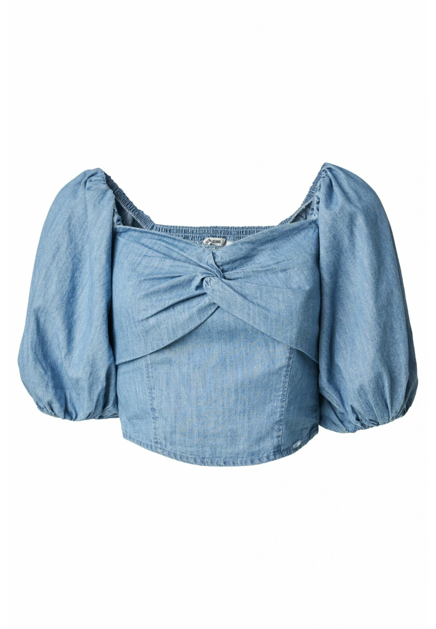 Slim - Blouse - Blau 6 Slim - Blouse - Blau – Image 6