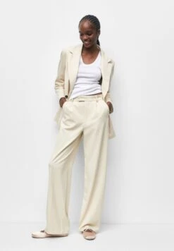 PULL & BEAR With Darts - Pantalon Classique - Off White 7 PULL & BEAR With Darts - Pantalon Classique - Off White -Defacto Boutique df0cd541dbf34f13a11ac1351ae9e832