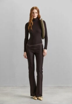 Signature Legging With Lace Detail - Pantalon Classique - Brown Viscose -Defacto Boutique e708c117d87e4393896aa169e8eeba5f