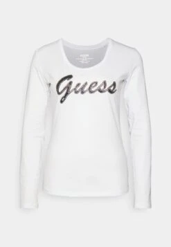 Guess T-Shirt À Manches Longues - Pure White -Defacto Boutique eb88851c9091425e9d67d6b782b9a953
