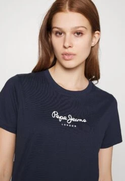 Pepe Jeans Camila - T-Shirt Imprimé - Dark Blue -Defacto Boutique ec9b4fb65e364568a57a3fa724e6fe30