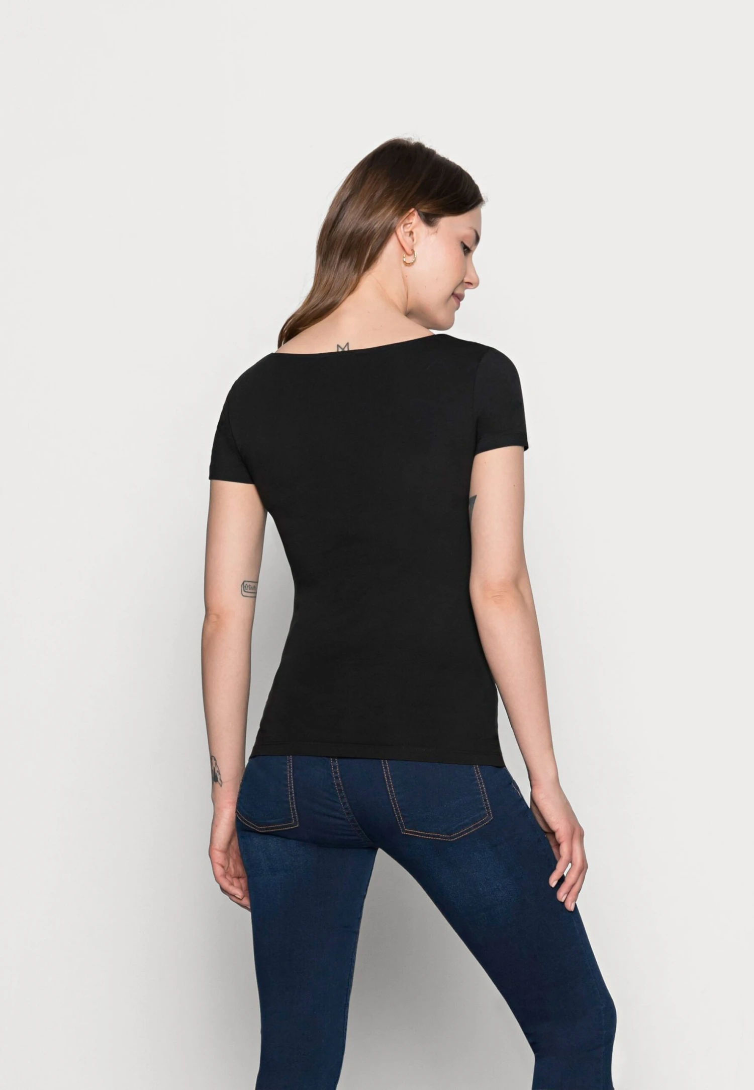 Nursing 2Er Pack - Basic T-Shirt - T-Shirt Basique - Dark Blue/Black 3 Nursing 2Er Pack - Basic T-Shirt - T-Shirt Basique - Dark Blue/Black – Image 3