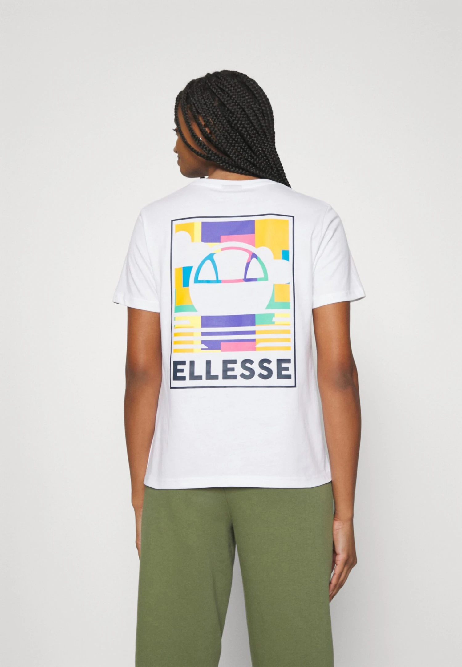 Ellesse Ollar - T-Shirt Imprimé - White 4 Ellesse Ollar - T-Shirt Imprimé - White – Image 4