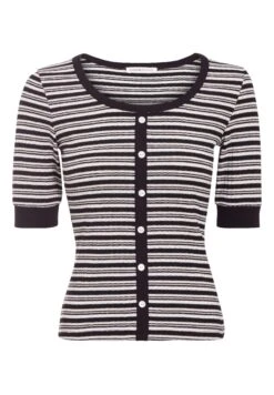 Mit Kurzen Ärmeln - T-Shirt Imprimé - Noir -Defacto Boutique f6829d6215de452ca745f076e2de2f37