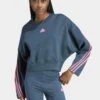 Adidas Sportswear Future Icons Three Stripes - Sweatshirt - Arctic Night