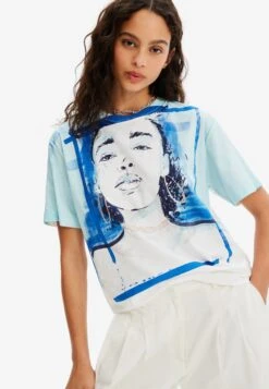 Desigual T-Shirt Imprimé - White -Defacto Boutique fe0c03d7f2484245ac7fffa90114d7e0