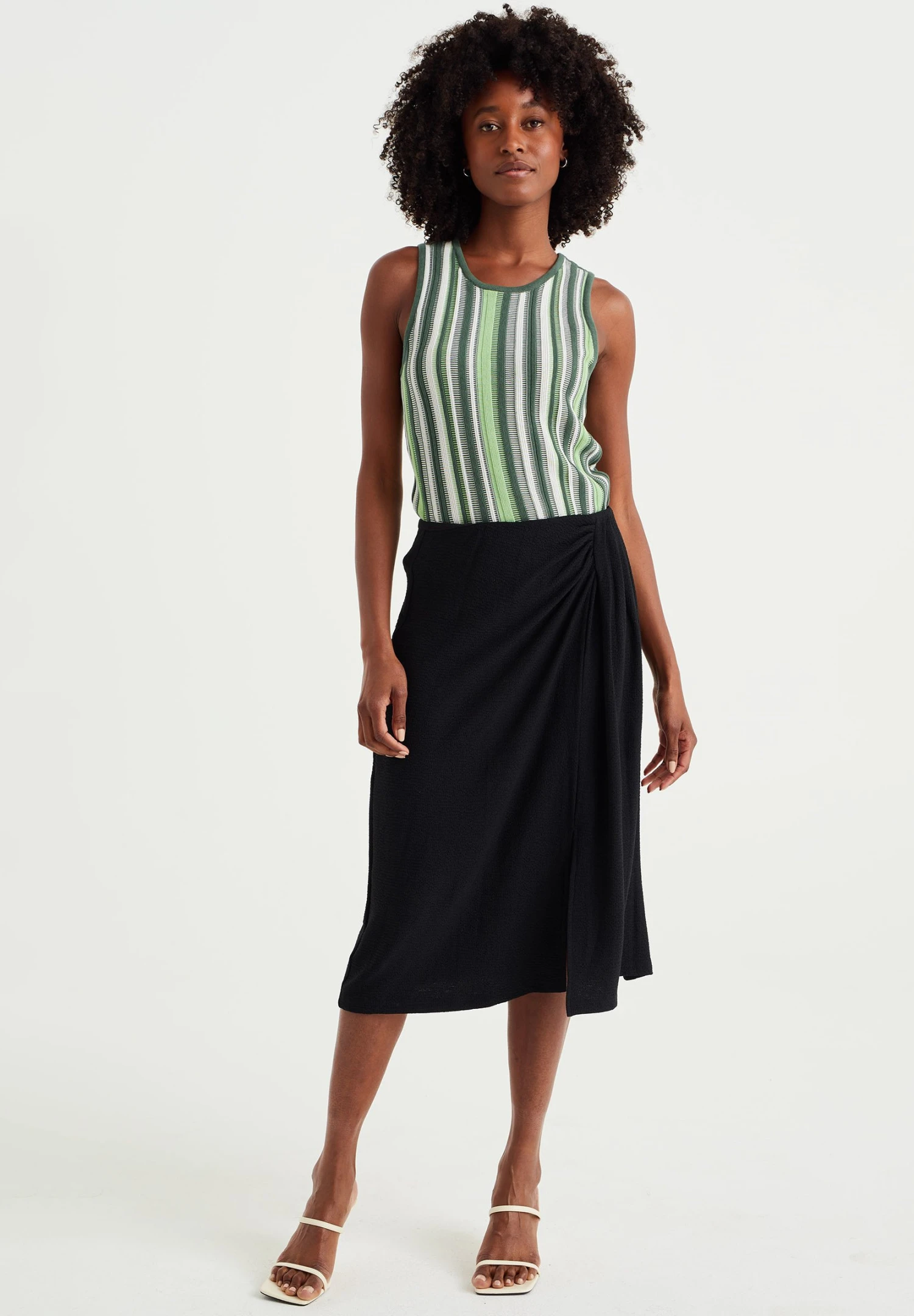 WE FASHION Jupe Trapèze - Black 2 WE FASHION Jupe Trapèze - Black – Image 2